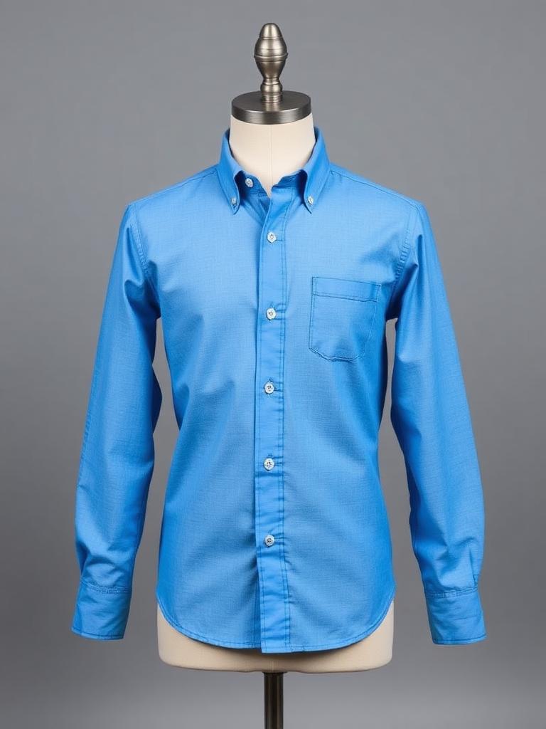Junior Sky Jacquard Shirt