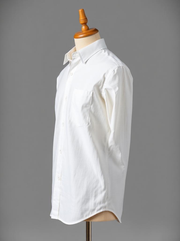 Junior White Linen Shirt alternate view