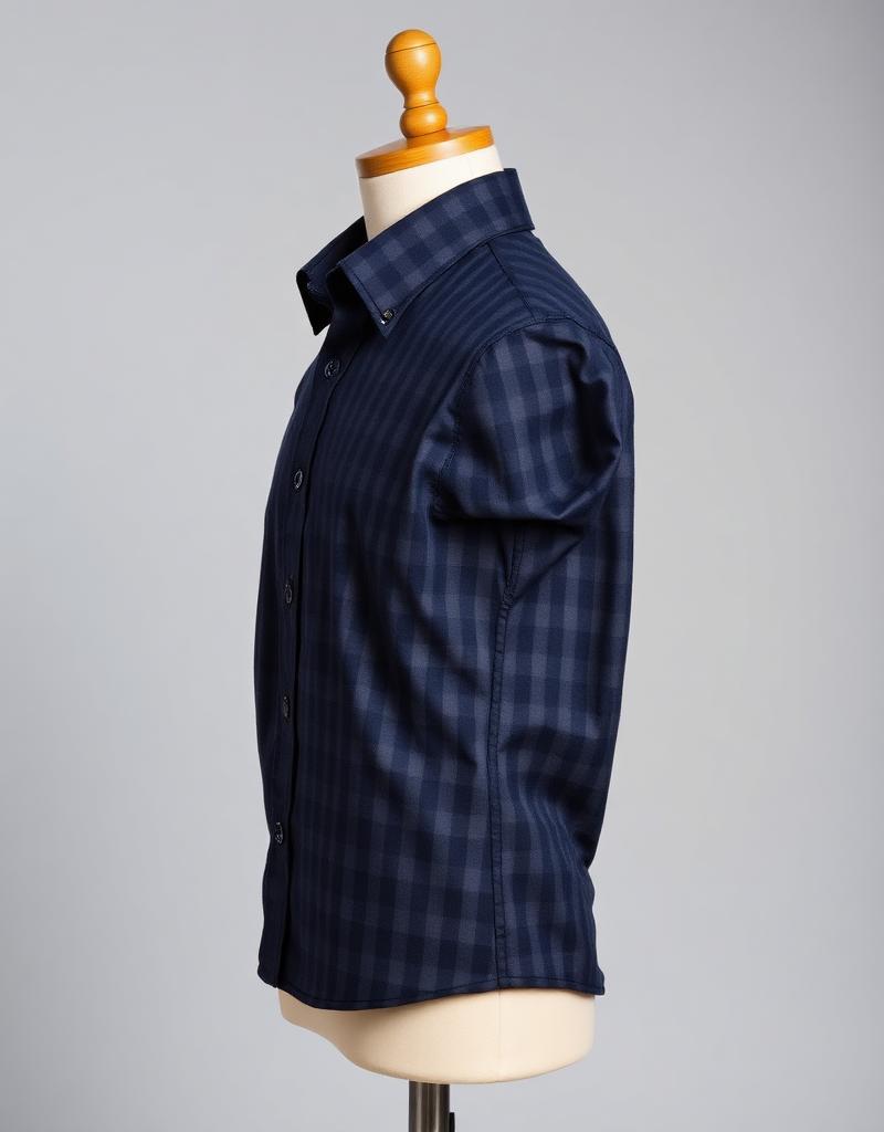 Junior Indigo Wool Performance Shirt alternate view
